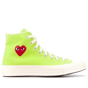 Comme de Garçons Converse - neon green sneaker